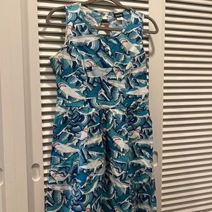 Retrolicious Shark A-line Dress
